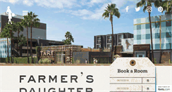 Desktop Screenshot of farmersdaughterhotel.com